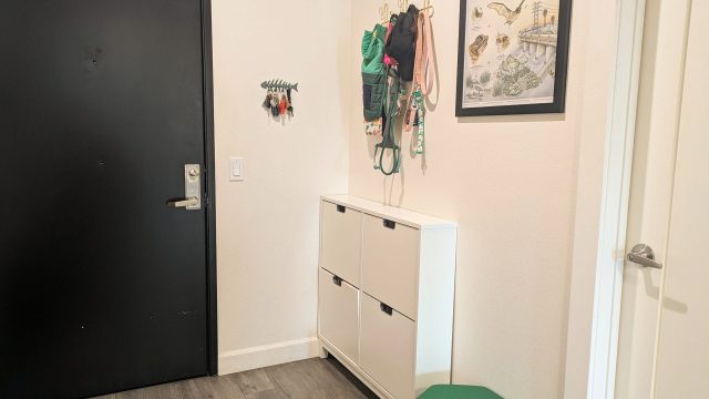 Export: I Replaced My Bulky Shoe Rack with This Slim IKEA Cabinet (It Holds Up t