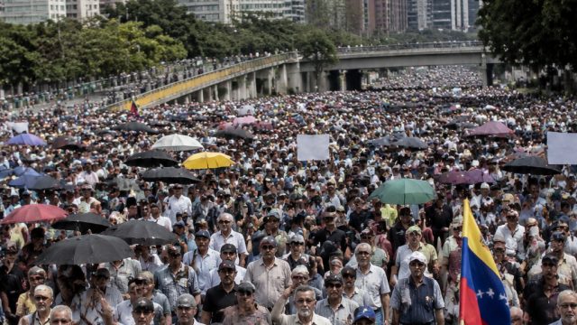 Protests Erupt Across Venezuel