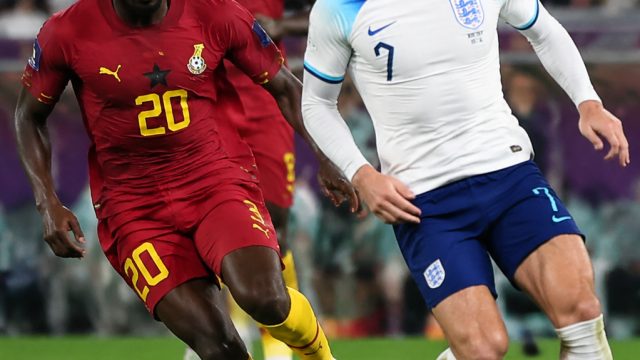 England and Ghana Battle to a 
